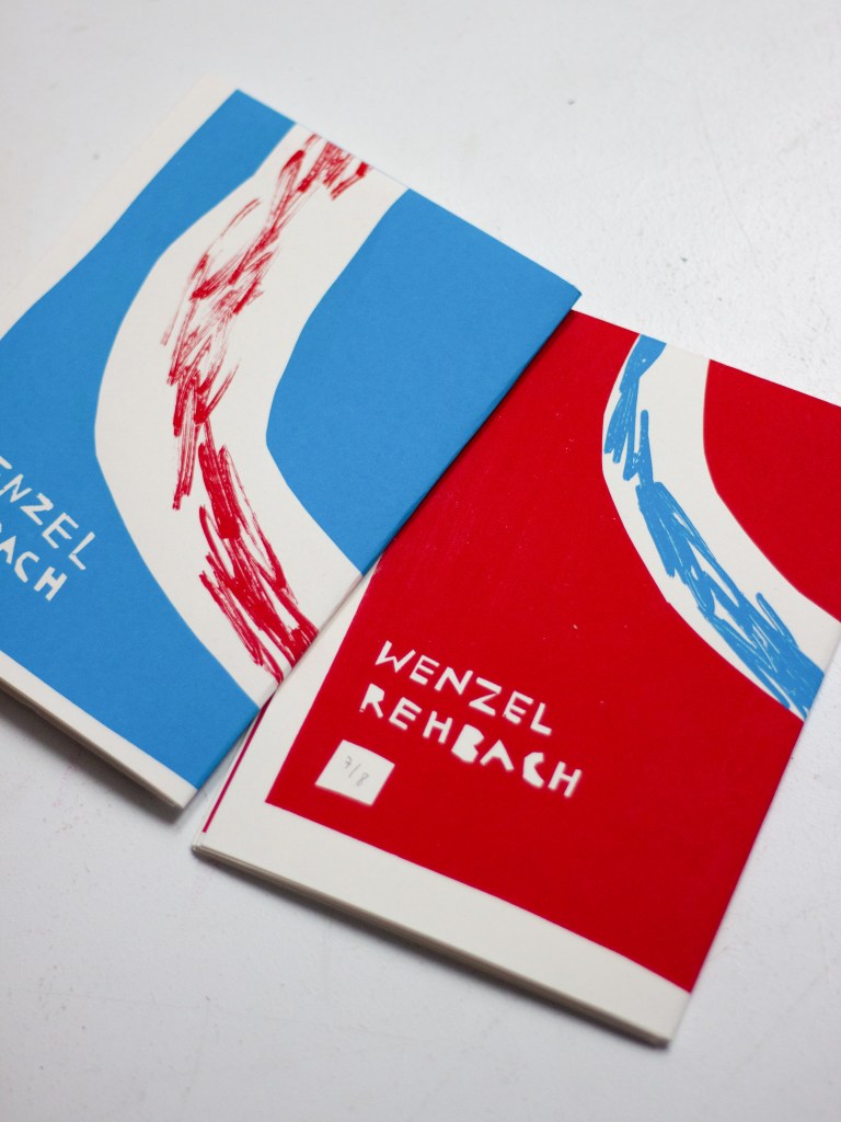 „Schlange“ Siebdruckhefte Cover